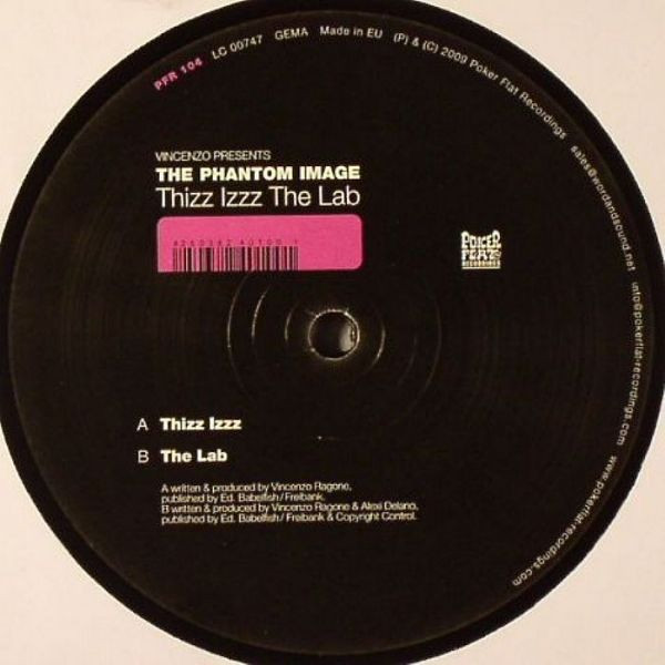 VINCENZO - PRESENTS THE PHANTOM IMAGE: THIZZ IZZZ THE LAB - 12 Inch vinyl