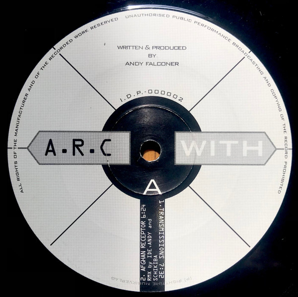 ANDY FALCONER - TRANSMISSIONS - LP Vinyl