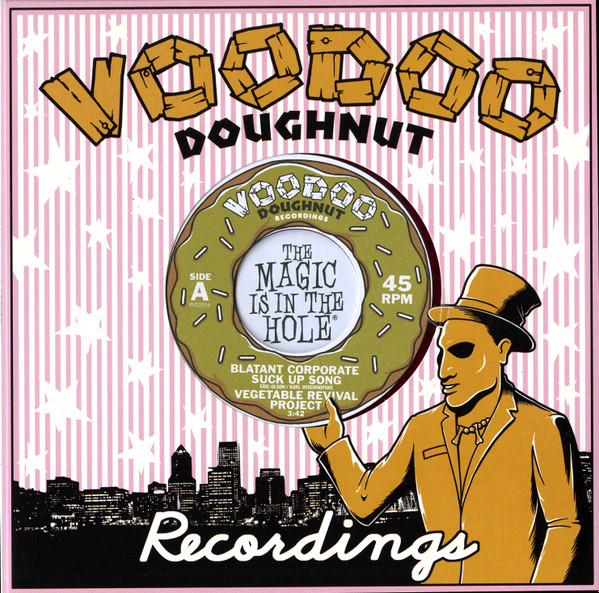 VEGETABLE REVIVAL PROJECT / PYNNACLES - GARAGE ROCK SPLIT - 7 inch Vinyl