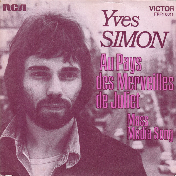 YVES SIMON - AU PAYS DES MERVEILLES DE JULI - LP Vinyl