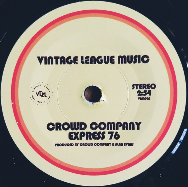 AE3 & CROWD COMPANY - EXPRESS 76 & BLACK RIDER - 7 inch Vinyl