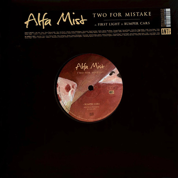 ALFA MIST - TWO FOR MISTAKE - 12 Inch vinyl