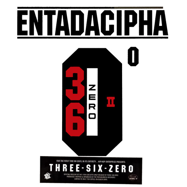 (PRE-ORDER) 36ZERO - ENTADACIPHA - LP Vinyl