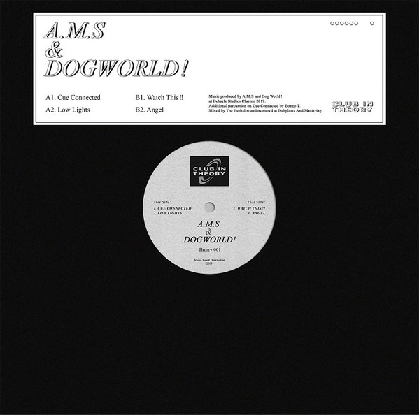 A.M.S & DOGWORLD! - THEORY 001 - LP Vinyl