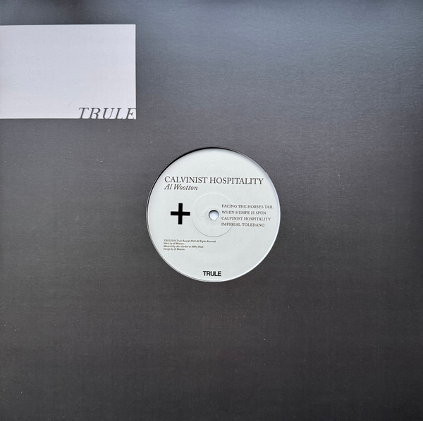 AL WOOTTON - CALVINIST HOSPITALITY - LP Vinyl