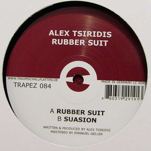 ALEX TSIRIDIS - RUBBER SUIT - 12 Inch vinyl