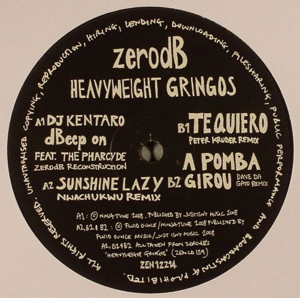 ZERO DB - HEAVYWEIGHT VINYL - 12 Inch vinyl