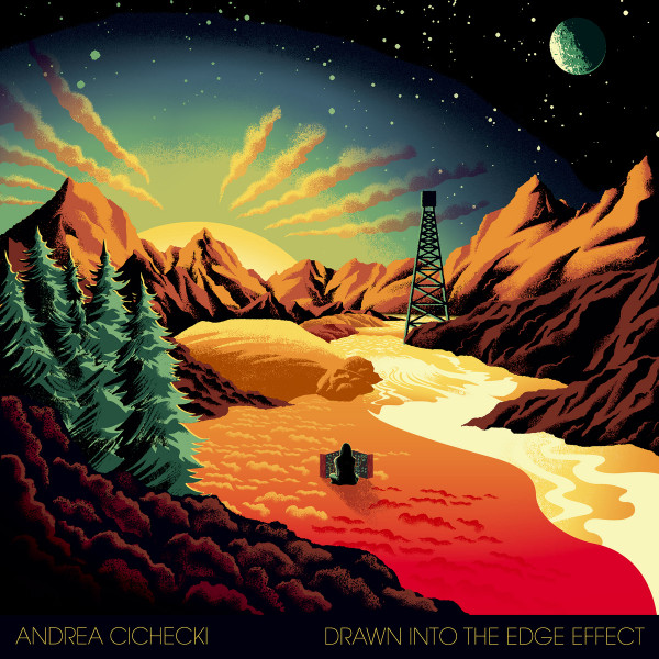 ANDREA CICHECKI - DRAWN INTO THE EDGE EFFECT (GREEN VINYL) - LP Vinyl