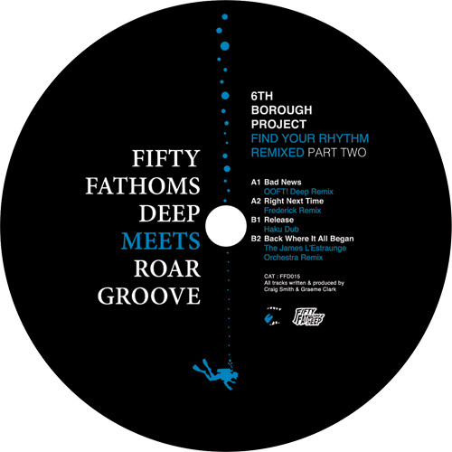 6TH BOROUGH PROJECT - FIND YOUR RHYTHM REMIXED. PART TWO - LP Vinyl