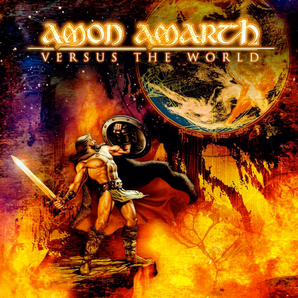 AMON AMARTH - VERSUS THE WORLD (CRIMSON RED MARBLED VINYL) - LP Vinyl