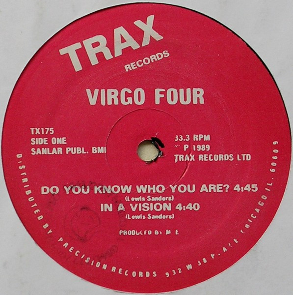 VIRGO FOUR - DO YOU KNOW WHO YOU ARE - 12 Inch vinyl